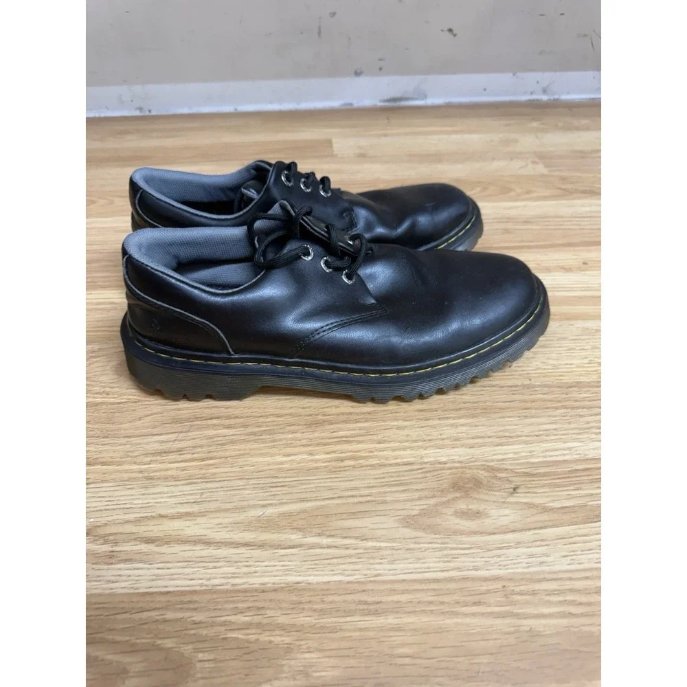 Dr. Martens Men's Kent Black Leather Oxfords Shoes Size 10